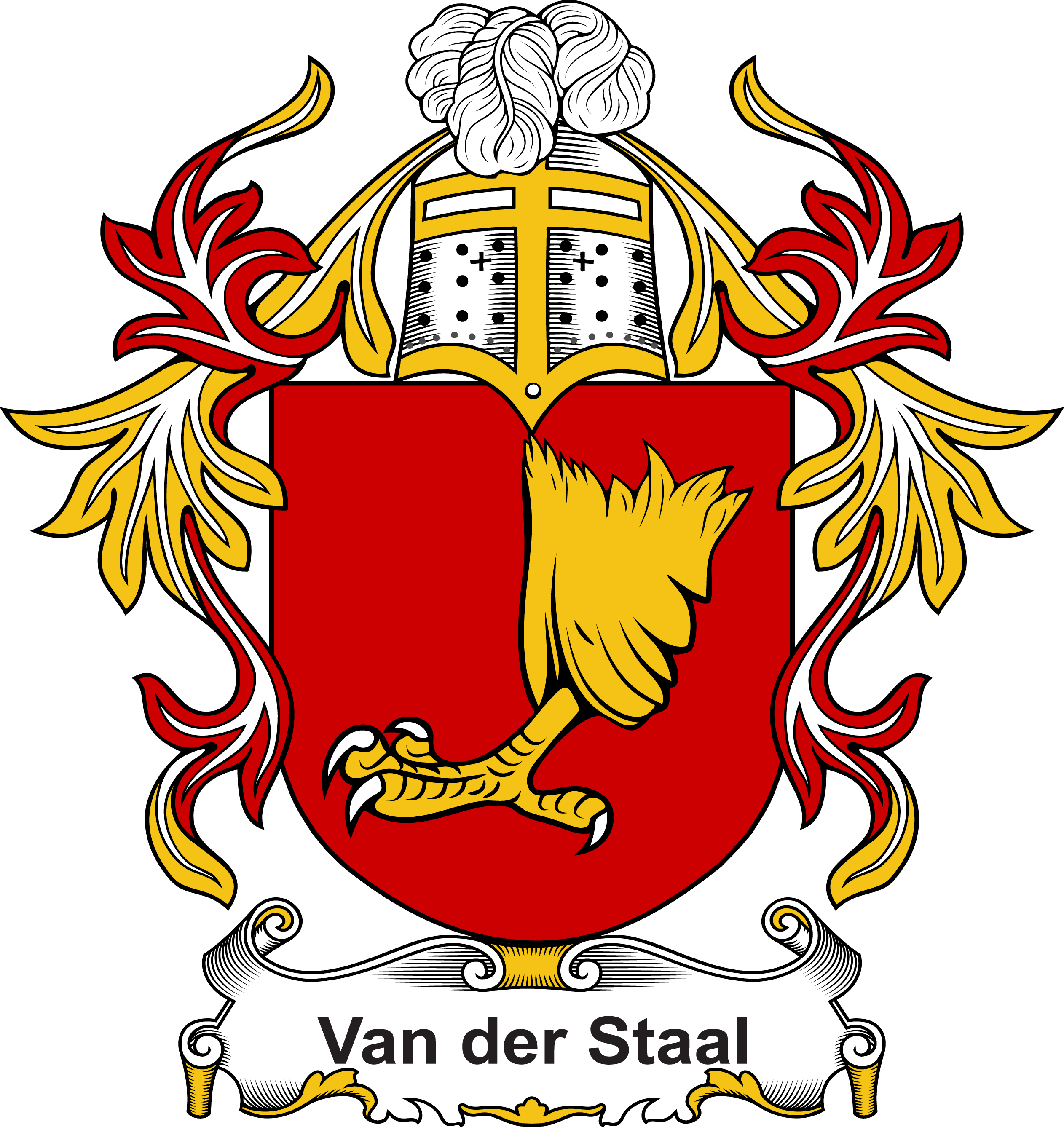 STAAL-(VAN-DER)–DUTCH-COA