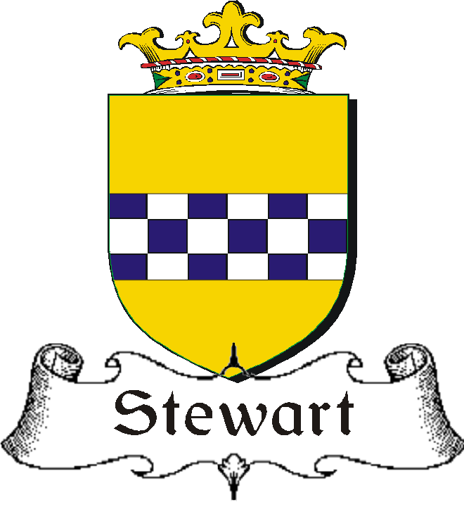 STEWART–IRISH-BADGE