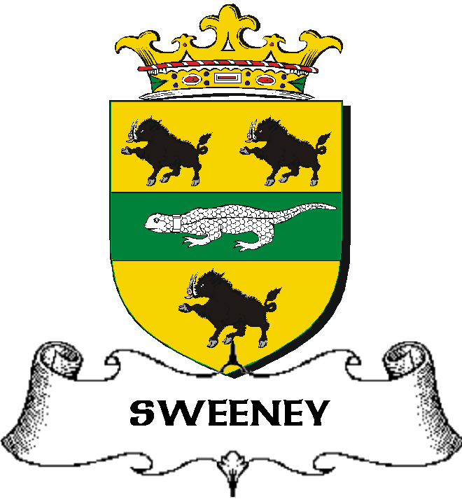 SWEENEY–IRISH-BADGE