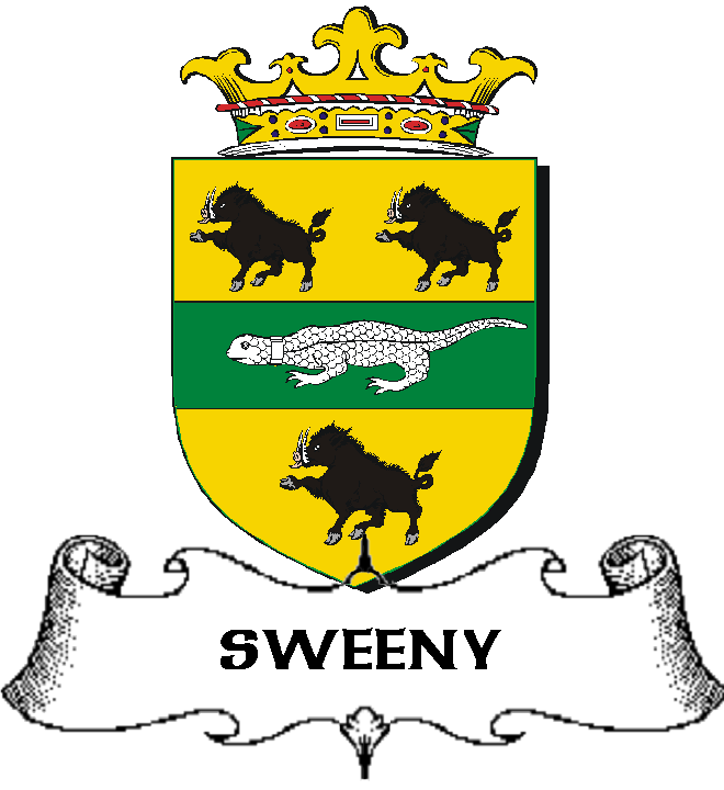 SWEENY–IRISH-BADGE