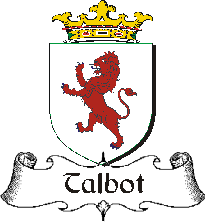 TALBOT–IRISH-BADGE