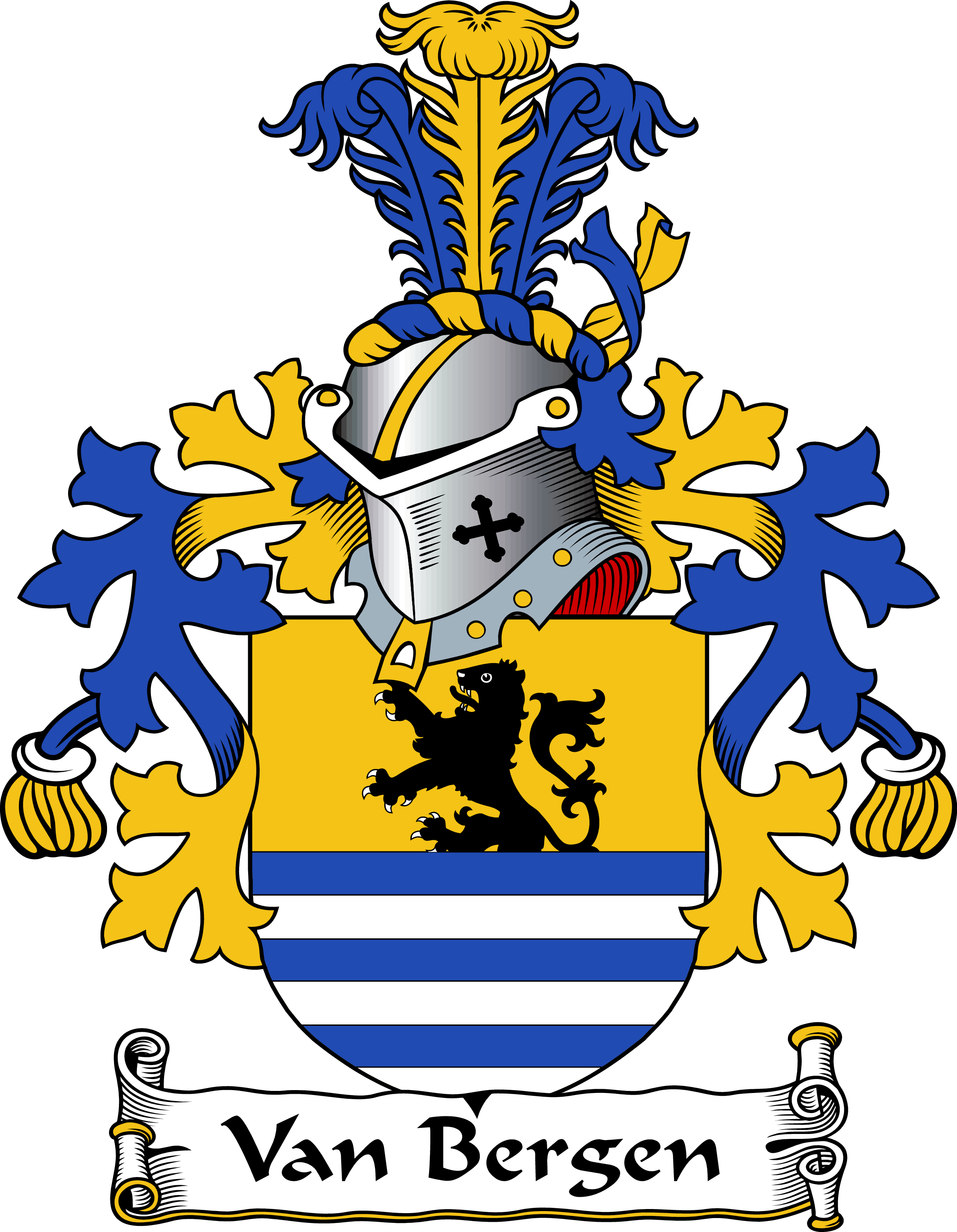VAN-BERGEN-DUTCH-ARMS–DUTCH-COA