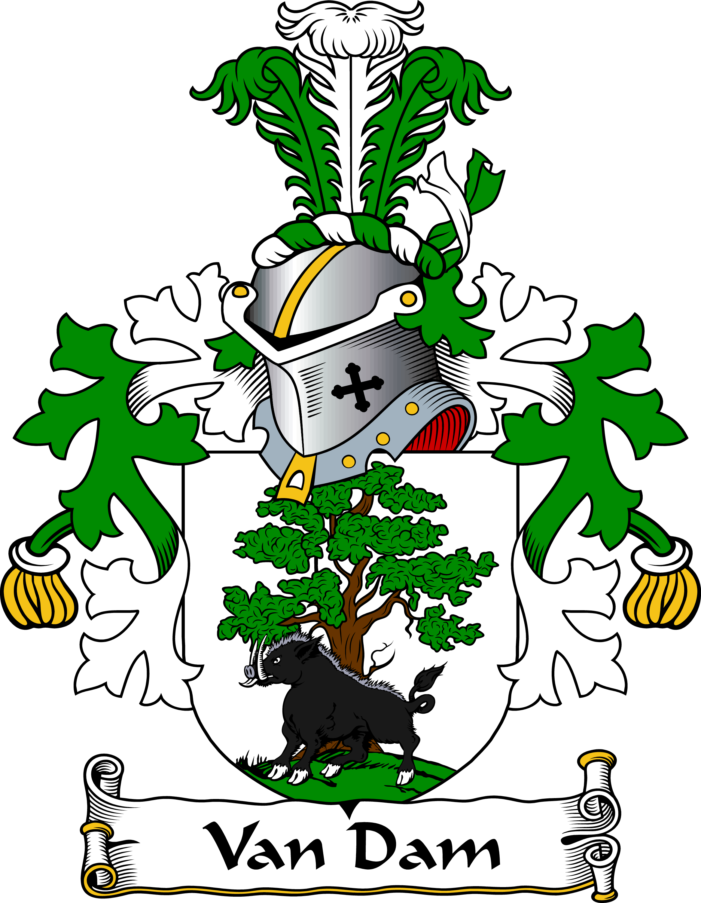 VAN-DAM-DUTCH-ARMS–DUTCH-COA