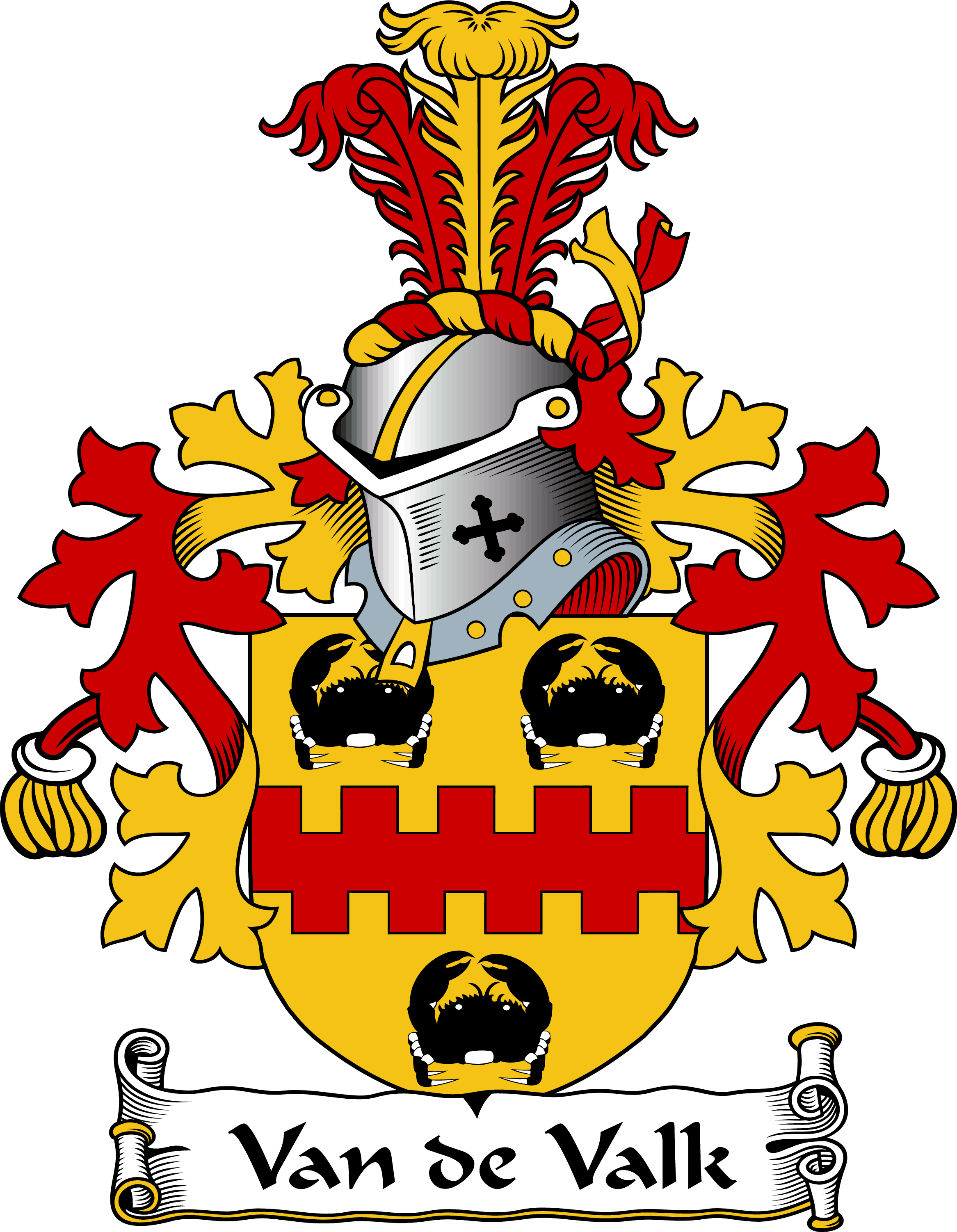 VAN-DE-VALK-DUTCH-ARMS–DUTCH-COA