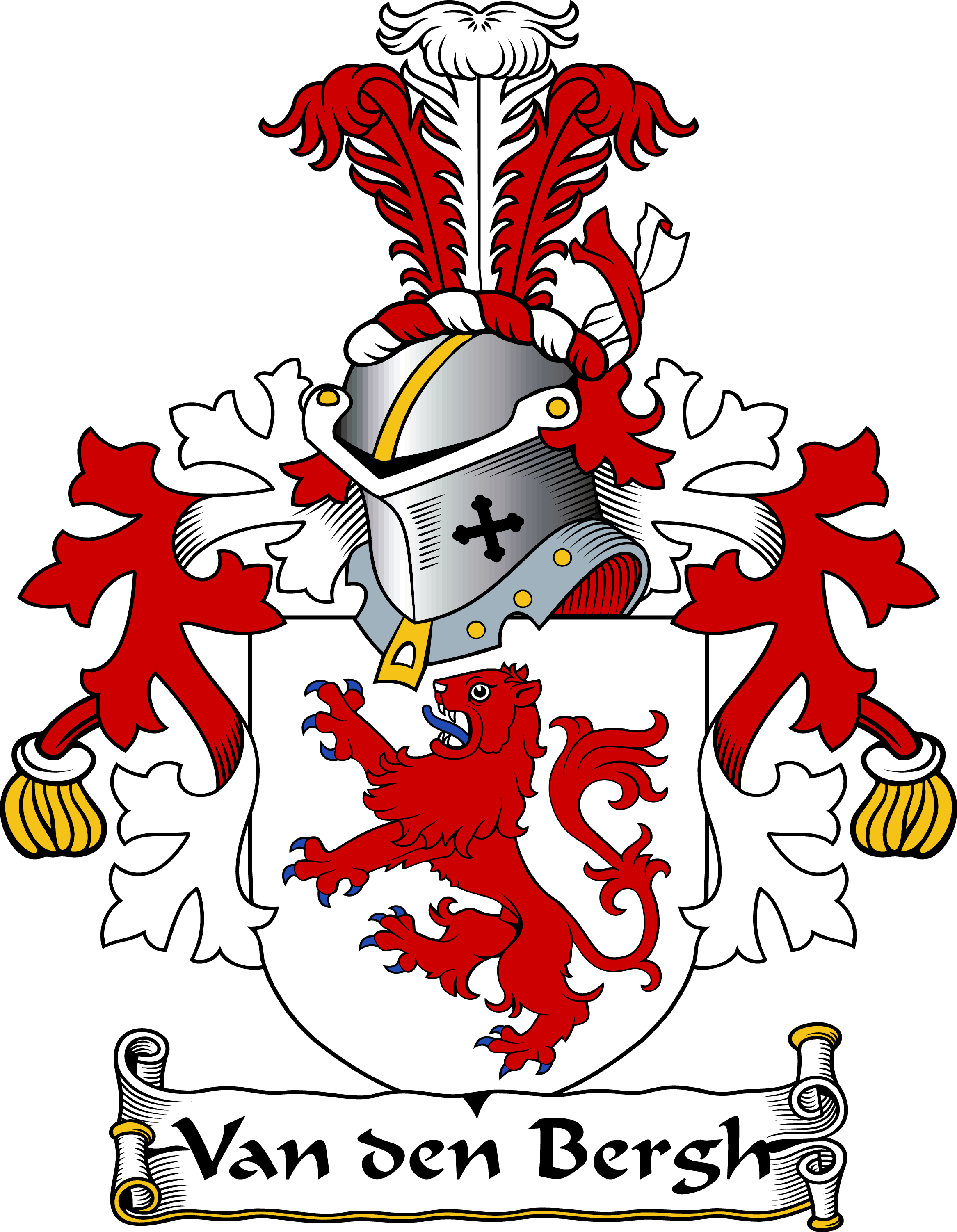 VAN-DEN-BERGH-DUTCH-ARMS–DUTCH-COA