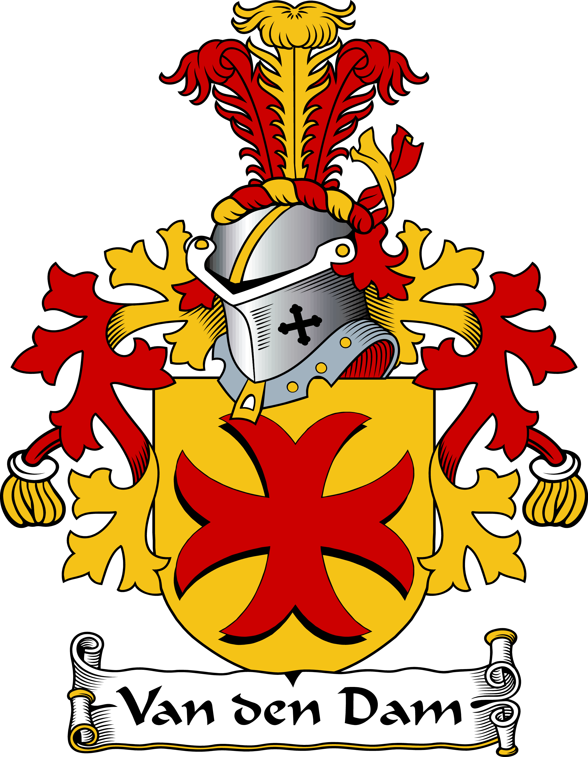 VAN-DEN-DAM-DUTCH-ARMS–DUTCH-COA