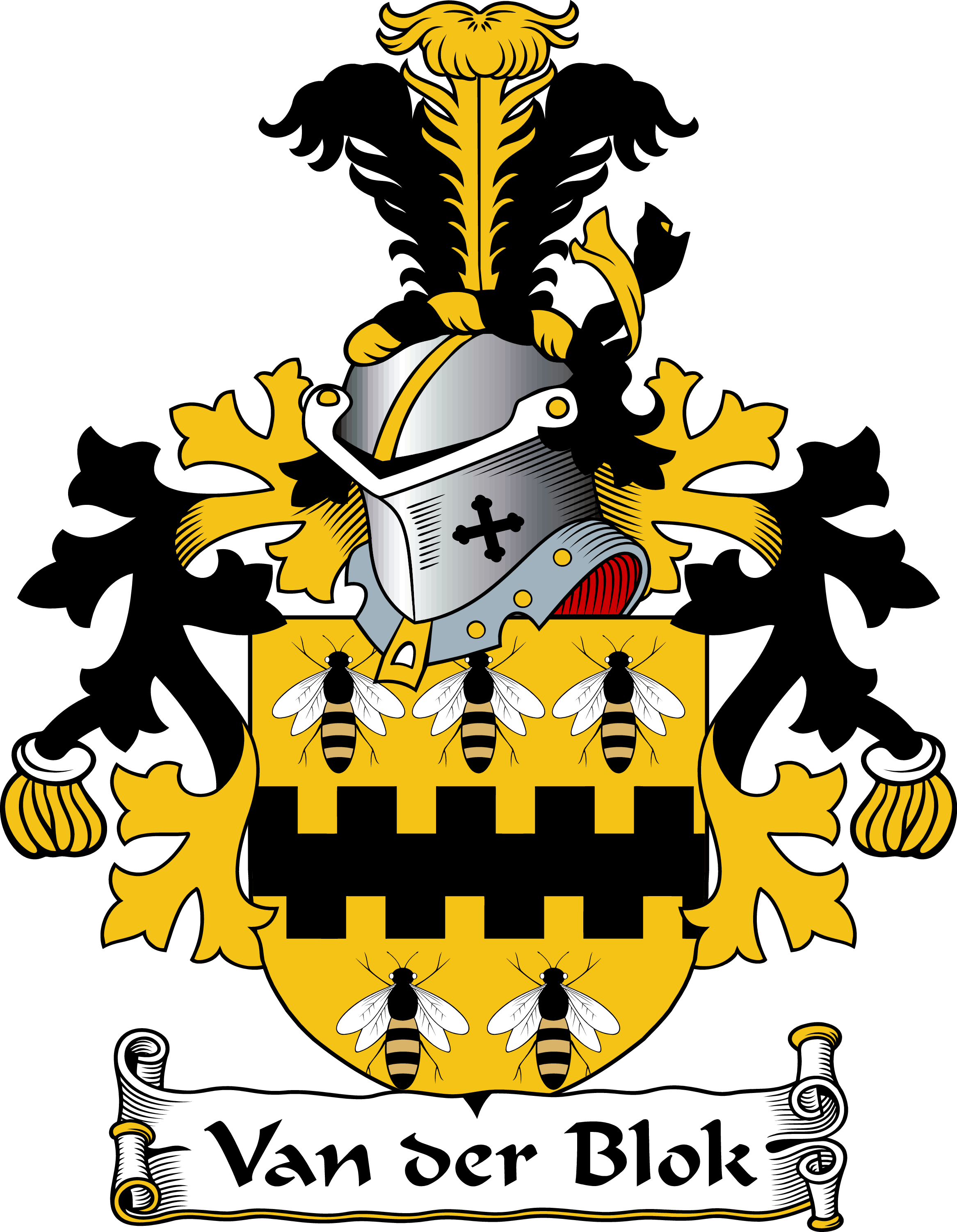 VAN-DER-BLOK-DUTCH-ARMS–DUTCH-COA