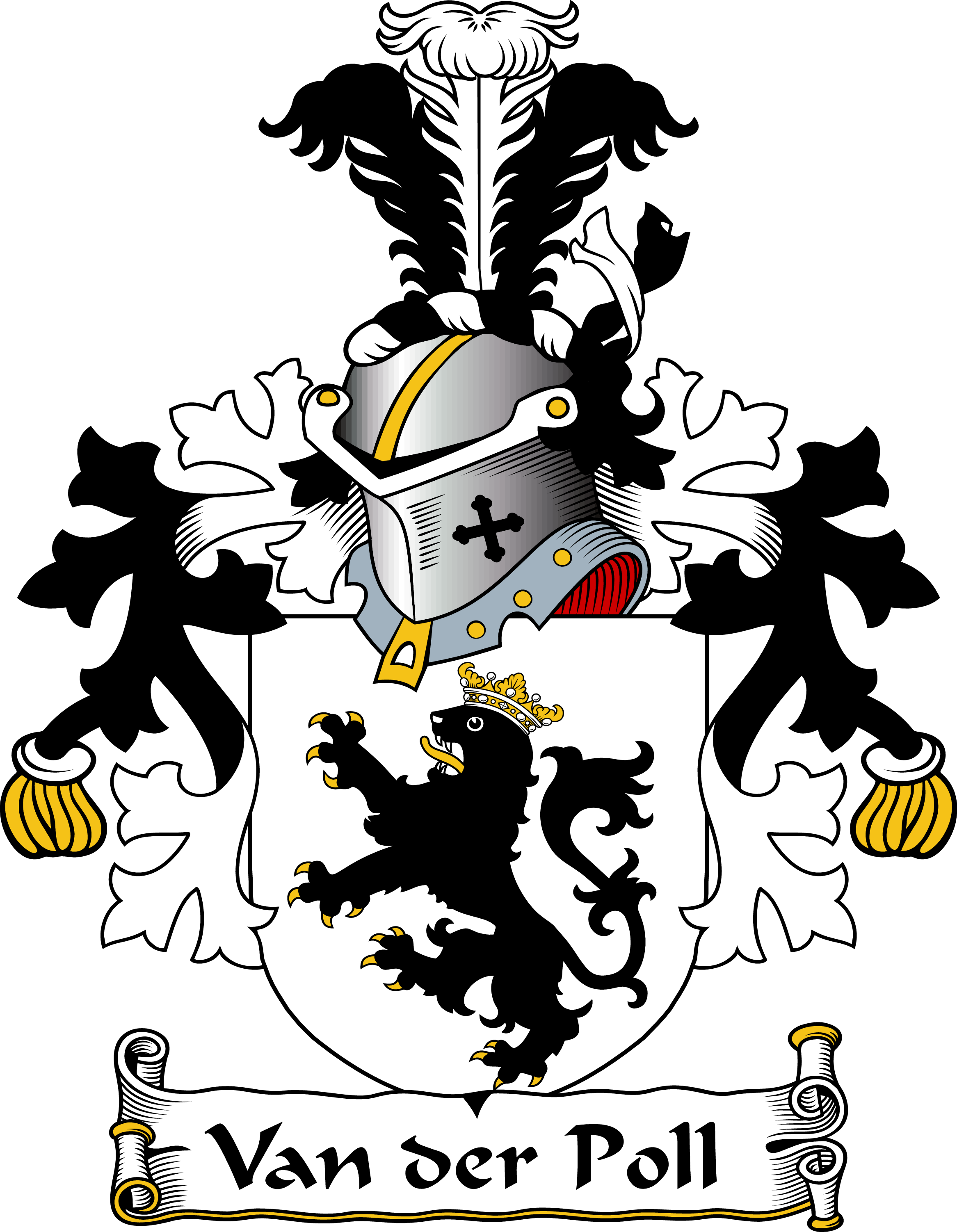 VAN-DER-POLL-DUTCH-ARMS–DUTCH-COA