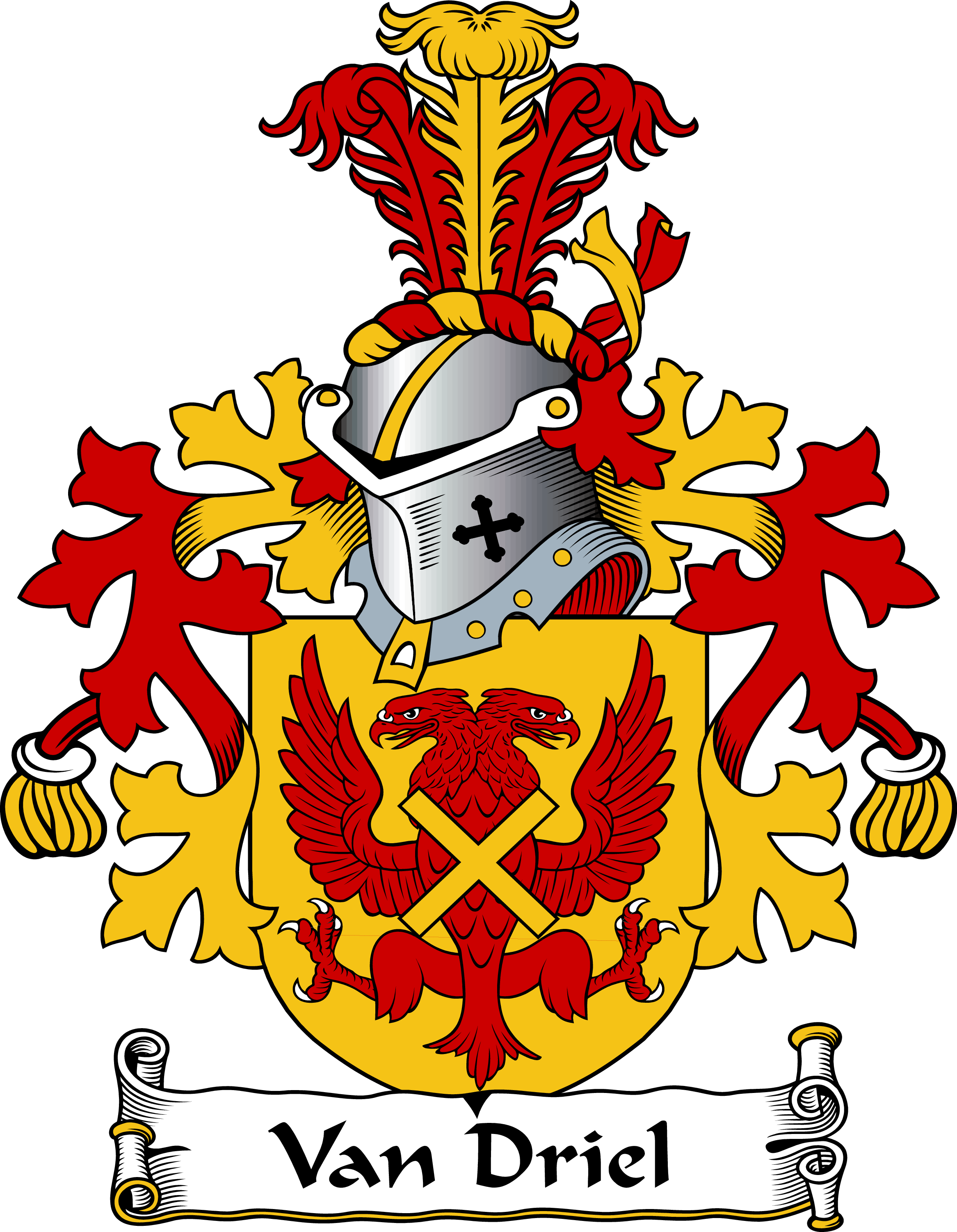 VAN-DRIEL-DUTCH-ARMS–DUTCH-COA