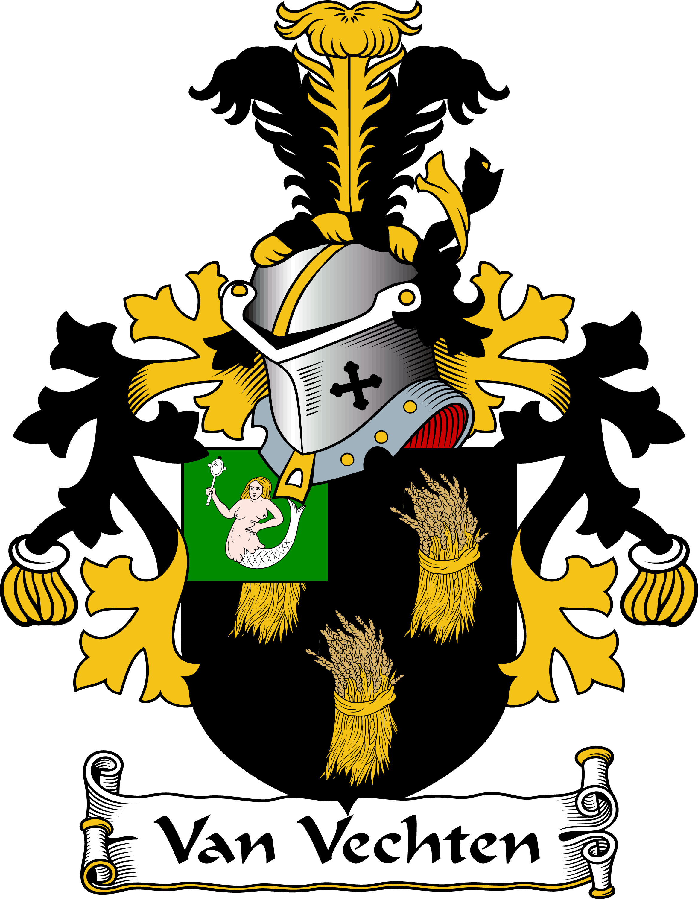 VAN-VECHTEN-DUTCH-ARMS–DUTCH-COA