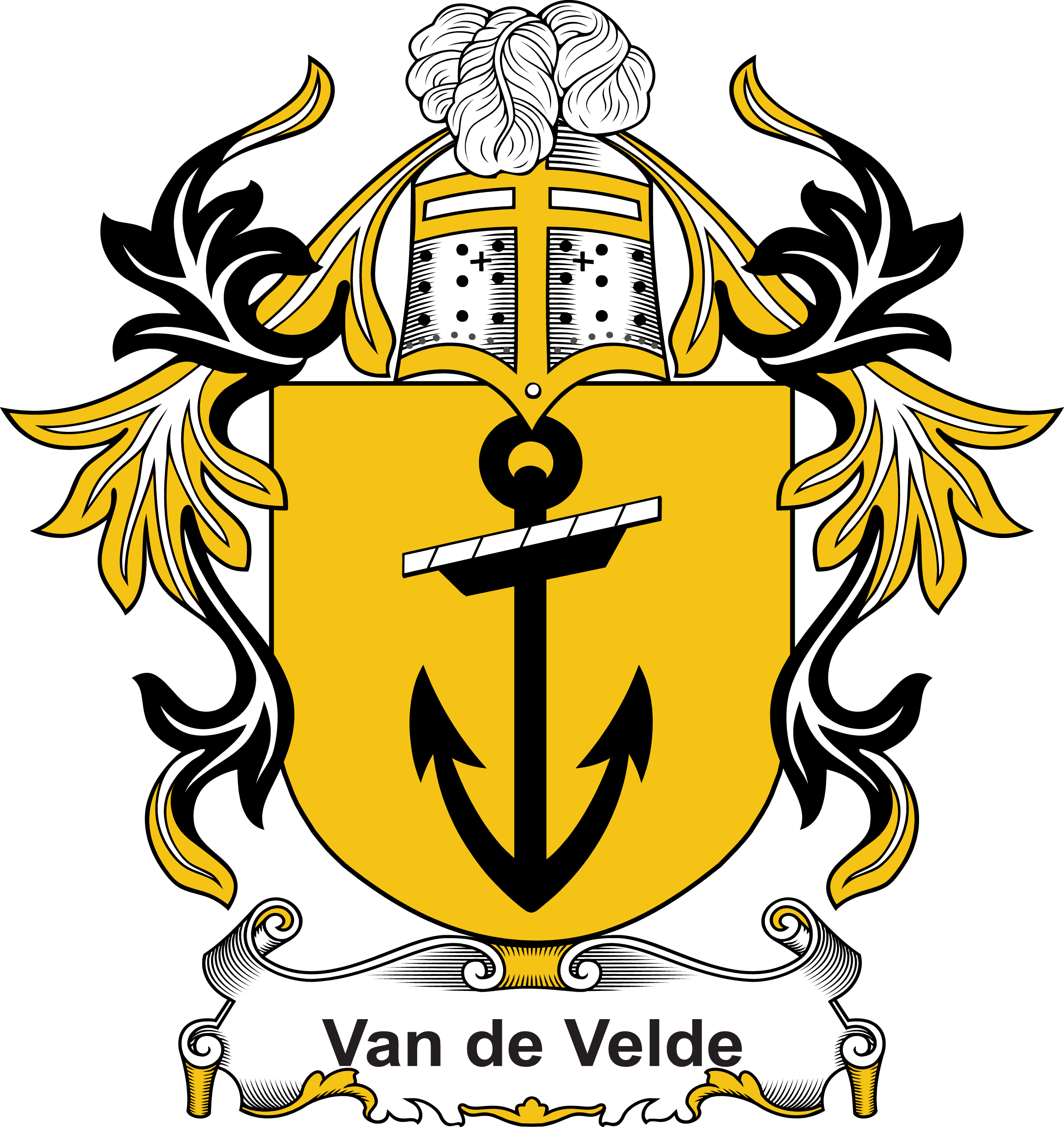VELDE-(VAN-DE)–DUTCH-COA