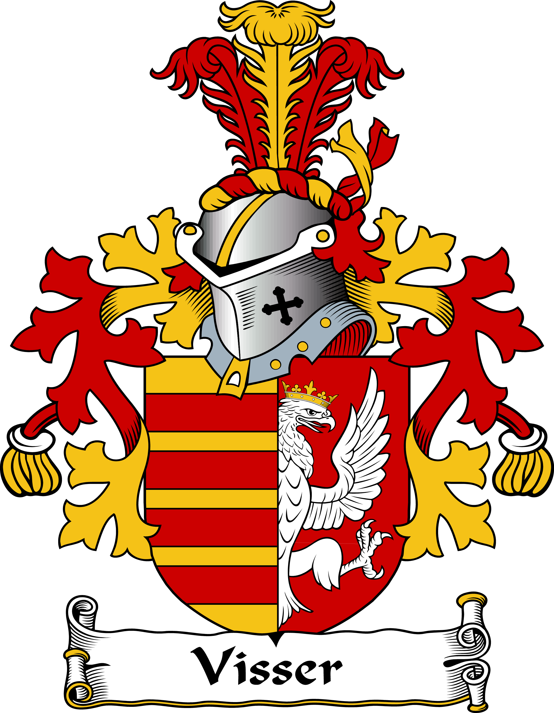 VISSER-DUTCH-ARMS–DUTCH-COA