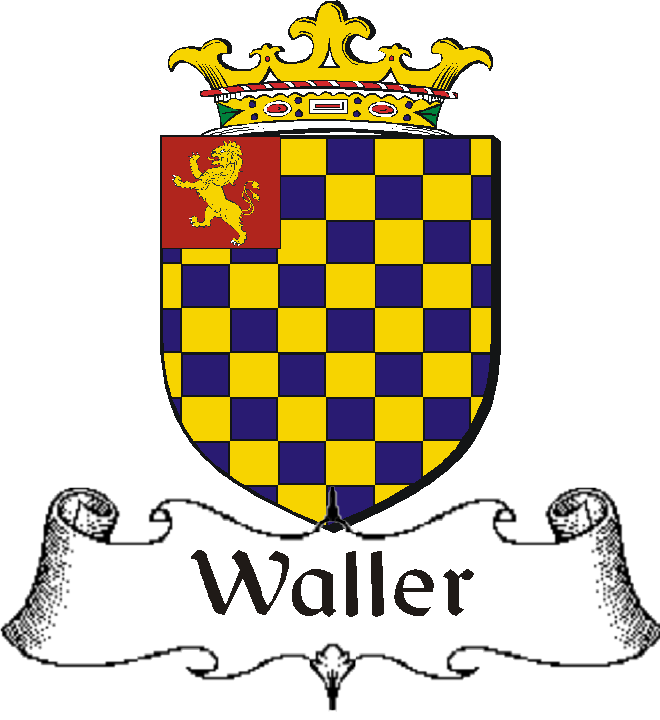 WALLER–IRISH-BADGE