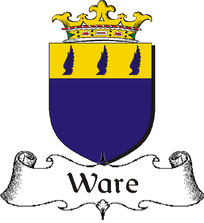 WARE–IRISH-BADGE