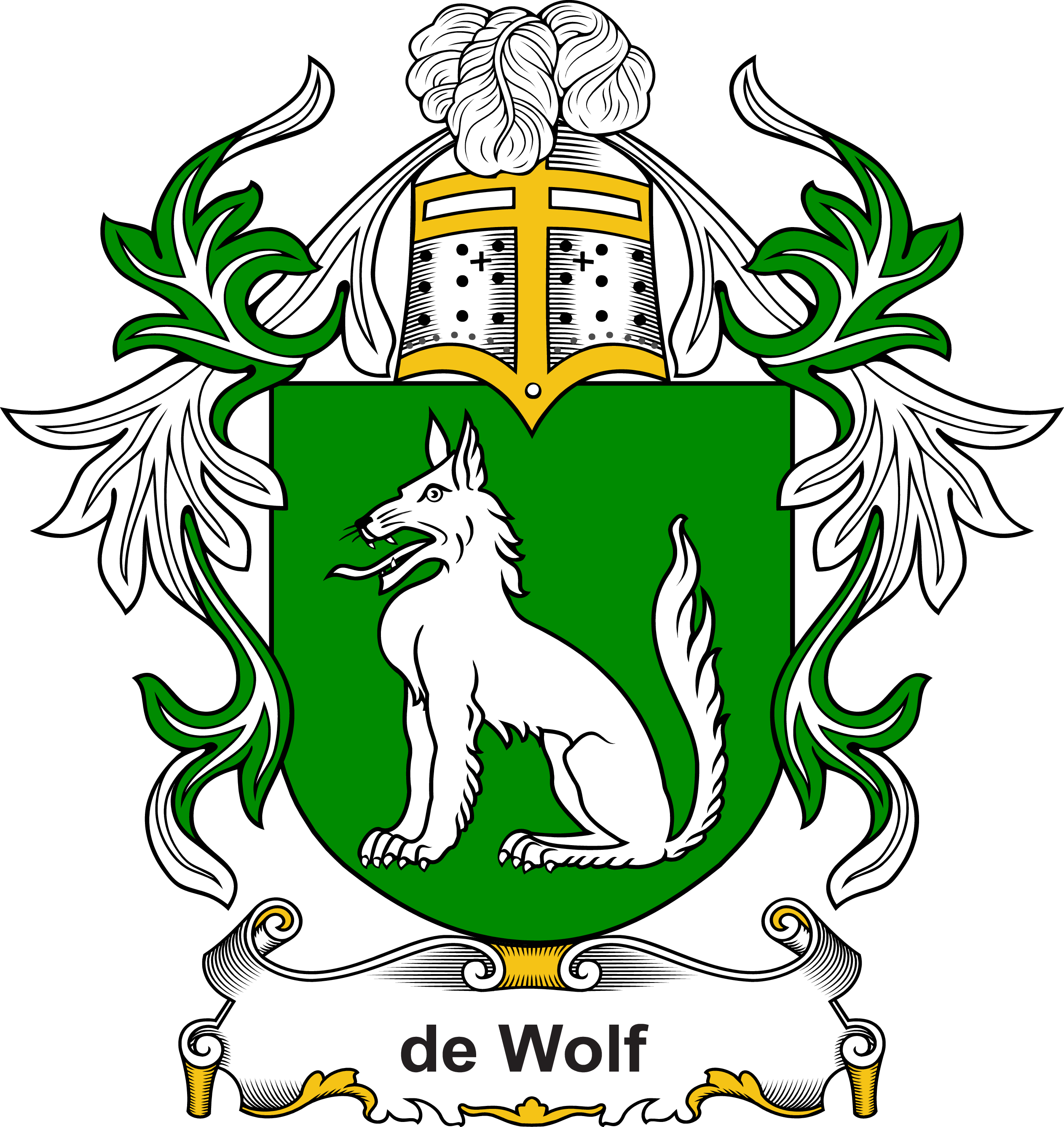 WOLF-(DE)–DUTCH-COA