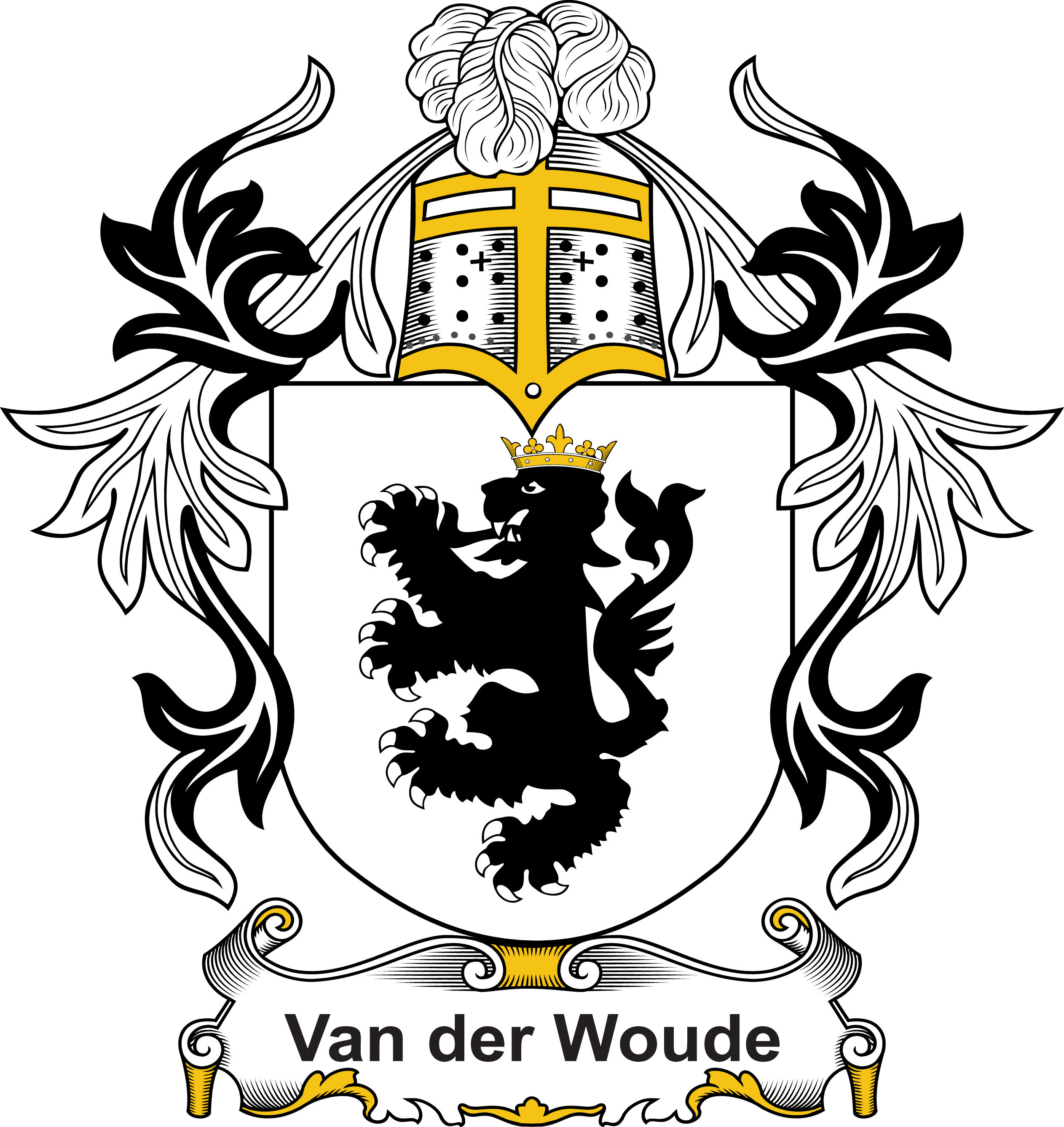 WOUDE-(VAN-DER)–DUTCH-COA