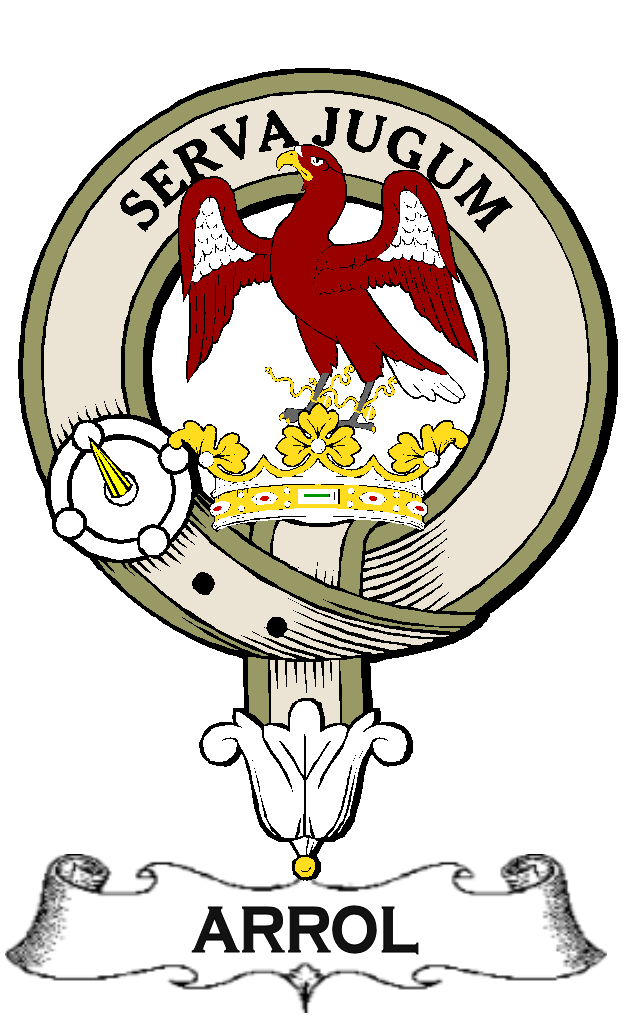 ARROL–SCOTTISH-CLAN-BADGE-VINTAGE