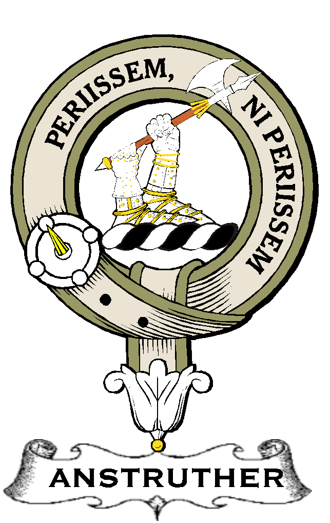 Anstruther–SCOTTISH-CLAN-BADGE-VINTAGE