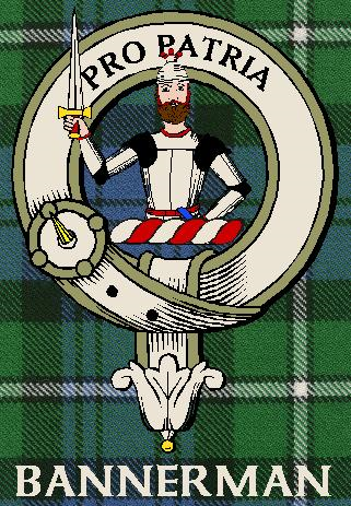 BANNERMAN-Forbes-A–SCOTTISH-TARTAN-CLAN-BADGE