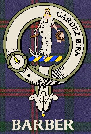 BARBER-Montgomery-M–SCOTTISH-TARTAN-CLAN-BADGE