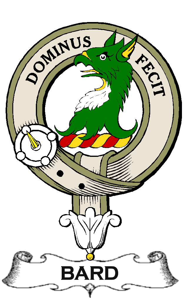 BARD–SCOTTISH-CLAN-BADGE-VINTAGE