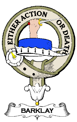 BARKLAY–SCOTTISH-CLAN-BADGE-VINTAGE
