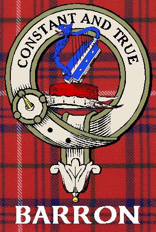BARRON-Rose-Red-M–SCOTTISH-TARTAN-CLAN-BADGE