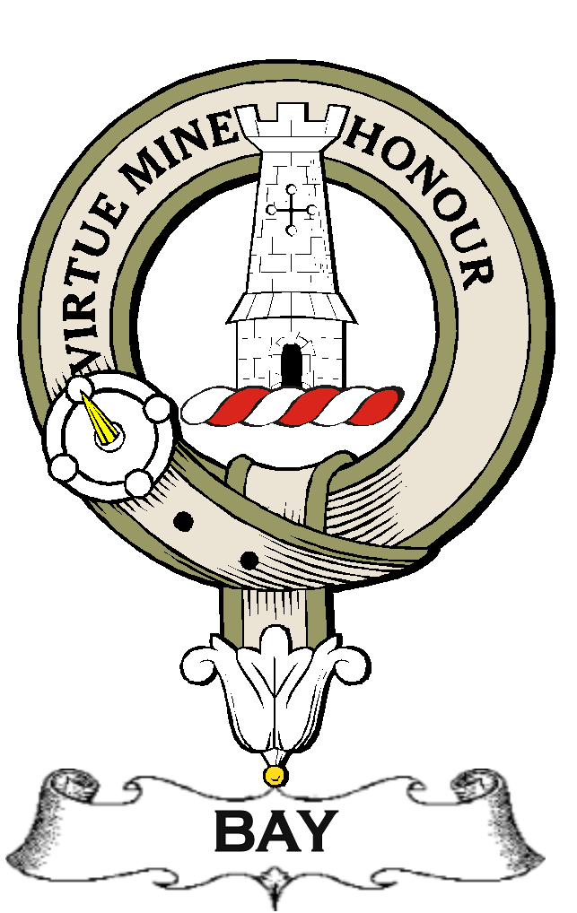 BAY–SCOTTISH-CLAN-BADGE-VINTAGE