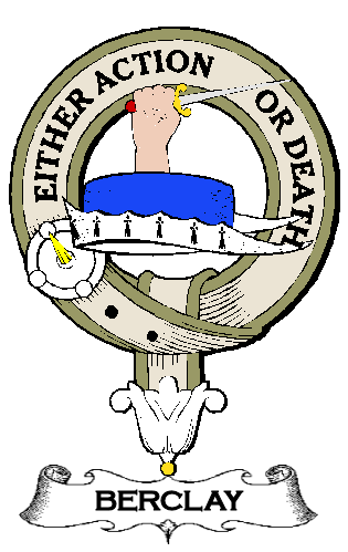 BERCLAY–SCOTTISH-CLAN-BADGE-VINTAGE