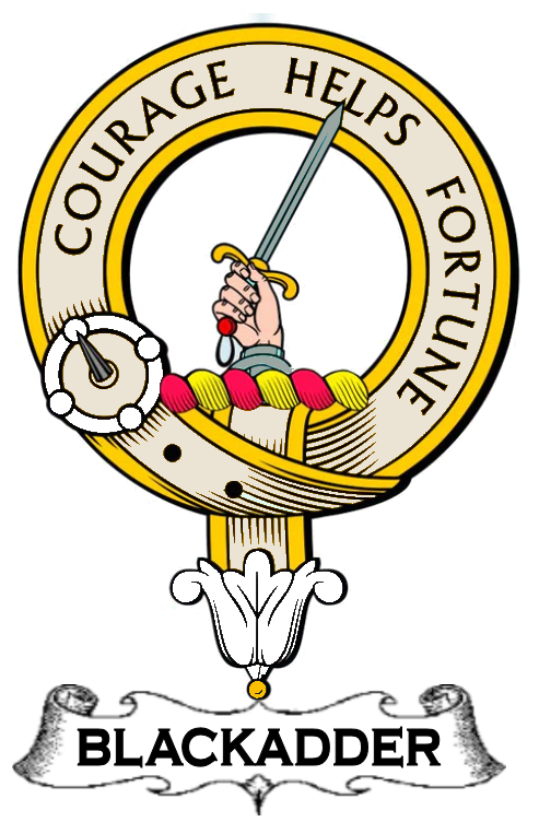 BLACKADDER–SCOTTISH-CLAN-BADGE-VINTAGE