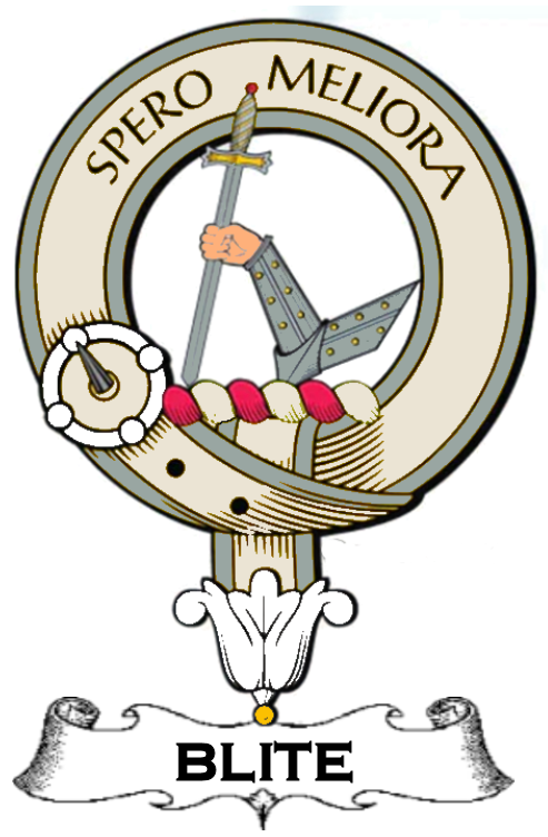 BLITE–SCOTTISH-CLAN-BADGE-VINTAGE