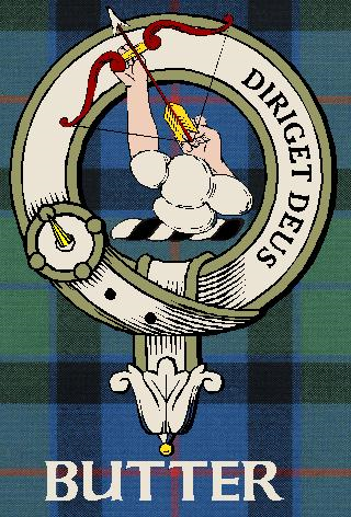 BUTTER-Flower-Of-Scotland–SCOTTISH-TARTAN-CLAN-BADGE