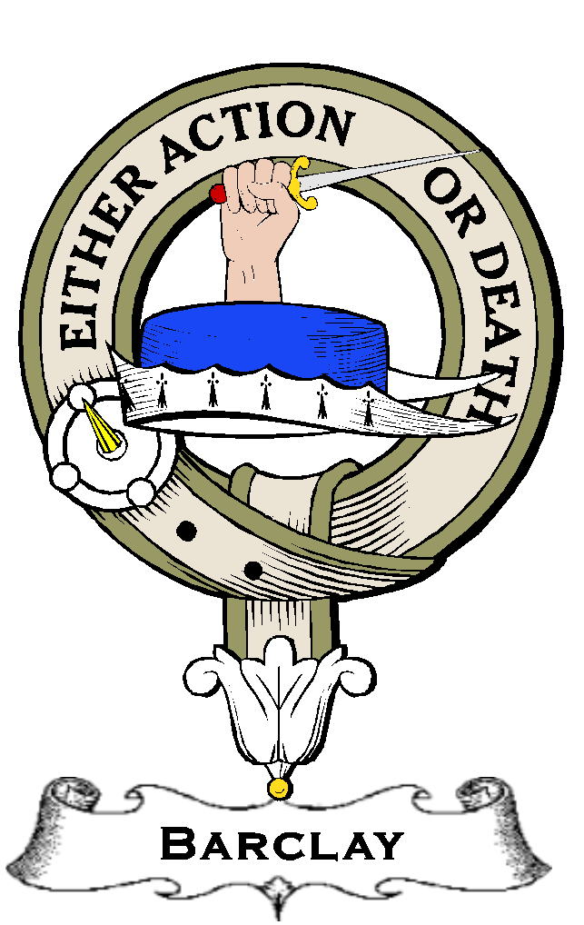 Barclay–SCOTTISH-CLAN-BADGE-VINTAGE