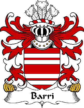 Barri-(Manorbier-Castle,-Pembrokeshire)–WELSH-COA