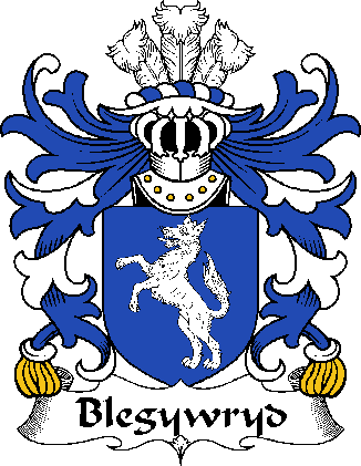 Blegywryd-(AP-DINAWAL)–WELSH-COA