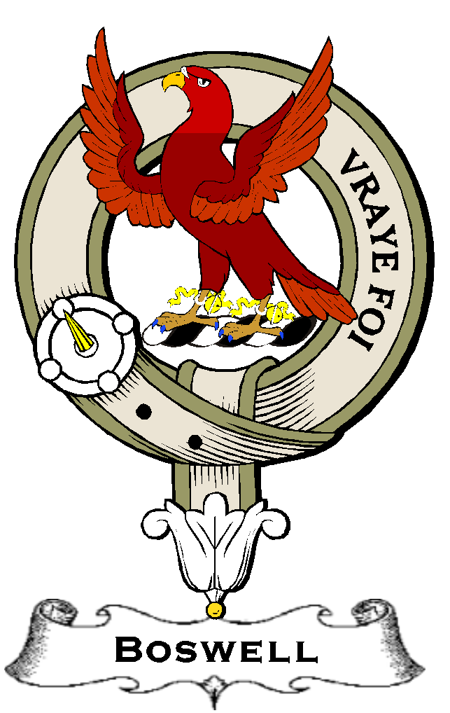 Boswell–SCOTTISH-CLAN-BADGE-VINTAGE