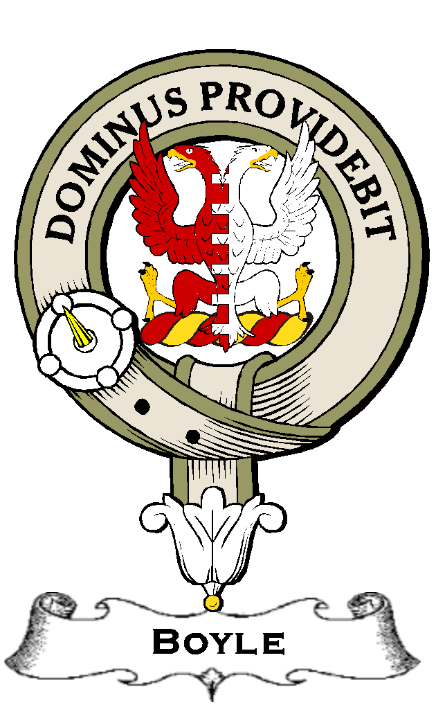 Boyle–SCOTTISH-CLAN-BADGE-VINTAGE