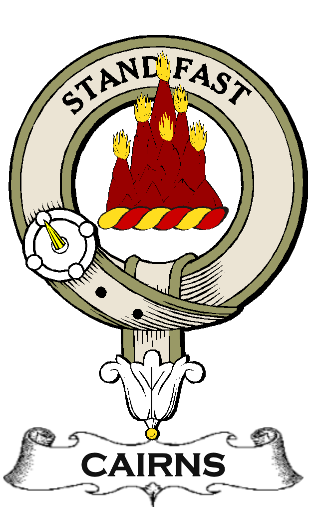 CAIRNS–SCOTTISH-CLAN-BADGE-VINTAGE
