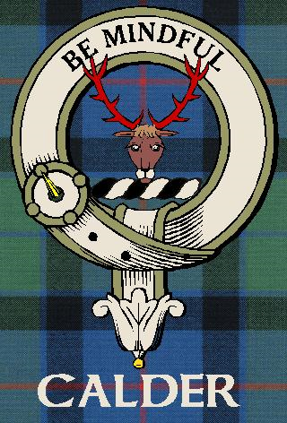 CALDER-Flower-Of-Scotland–SCOTTISH-TARTAN-CLAN-BADGE