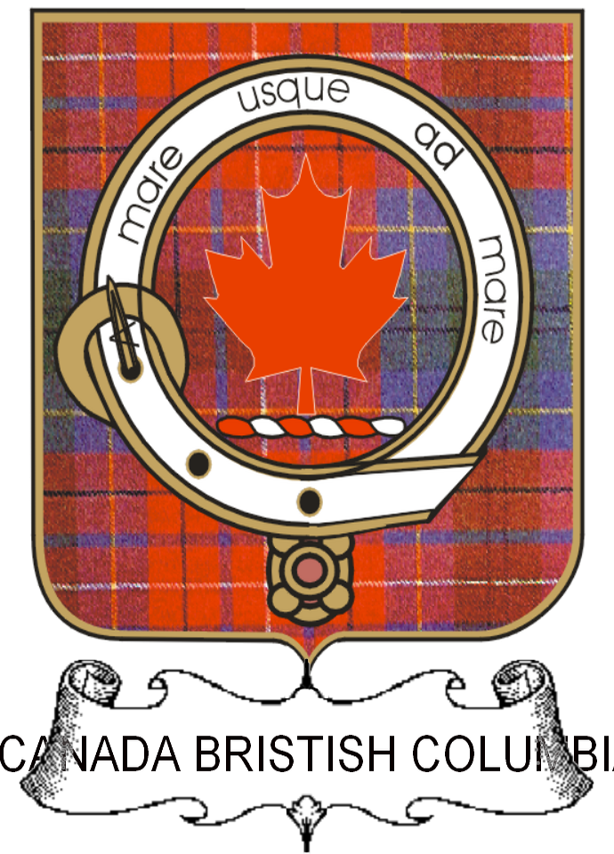 CANADA-BRISTISH-COLUMBIA–SCOTTISH-TARTAN-CLAN-BADGE