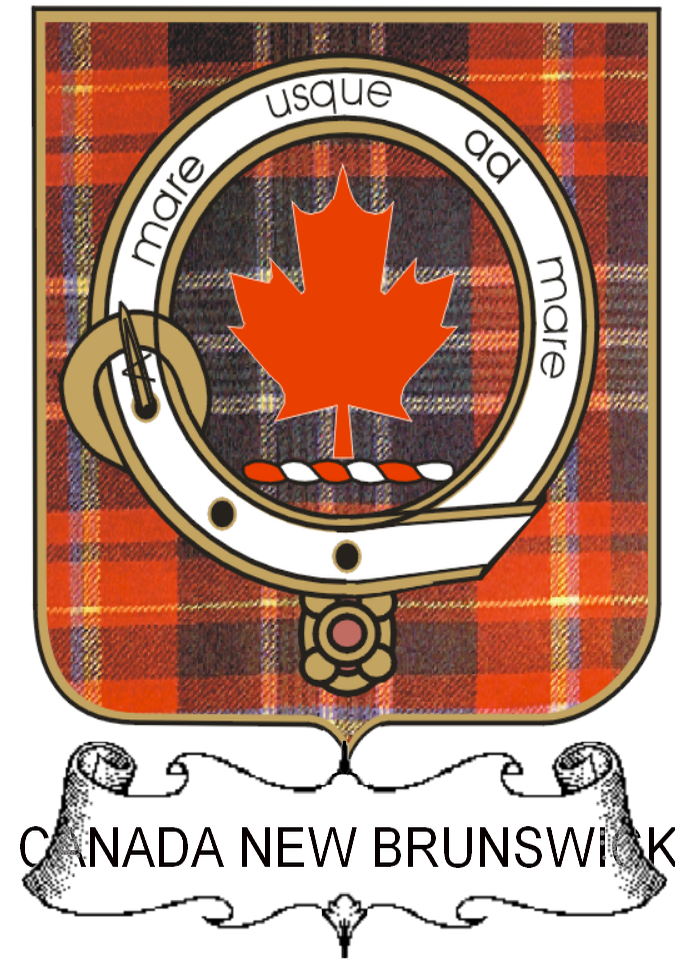 CANADA-NEW-BRUNSWICK–SCOTTISH-TARTAN-CLAN-BADGE