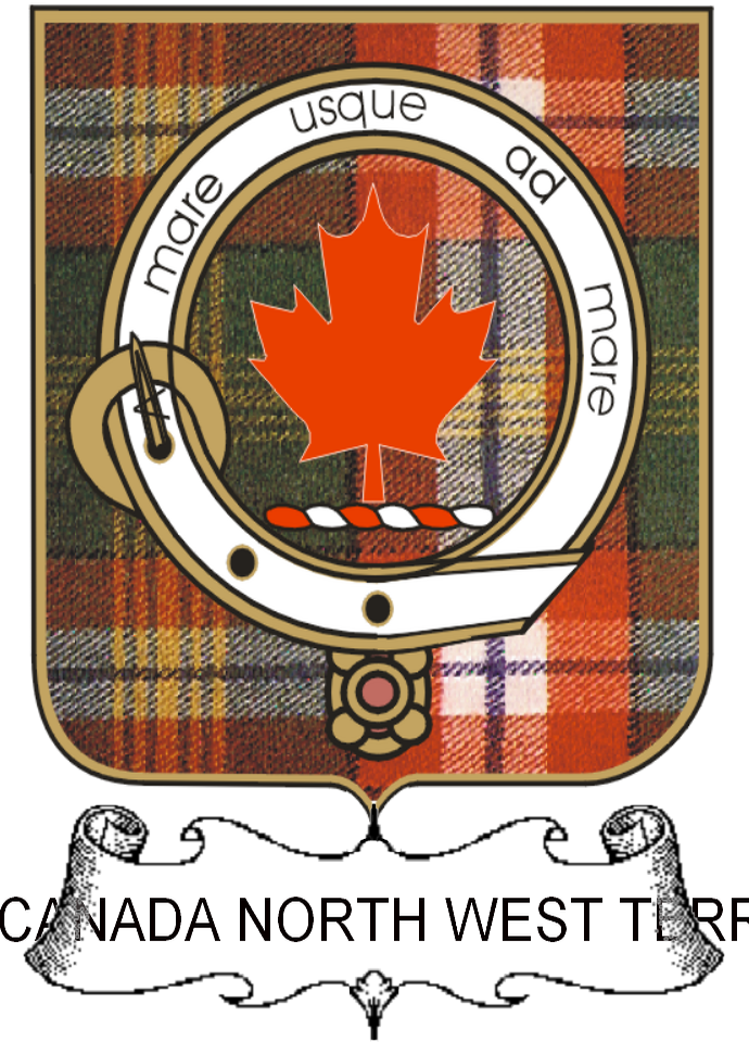 CANADA-NORTH-WEST-TERRITORIES–SCOTTISH-TARTAN-CLAN-BADGE