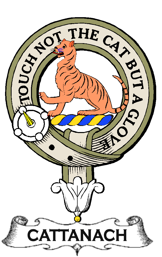 CATTANACH–SCOTTISH-CLAN-BADGE-VINTAGE