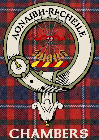 CHAMBERS-Cameron-Lochiel-M–SCOTTISH-TARTAN-CLAN-BADGE