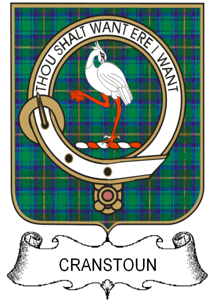 CRANSTOUN–SCOTTISH-TARTAN-CLAN-BADGE