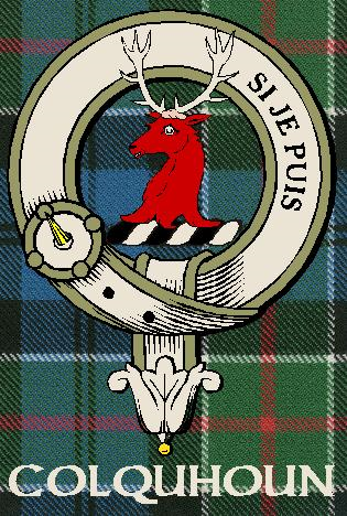 Colquhoun-A–SCOTTISH-TARTAN-CLAN-BADGE