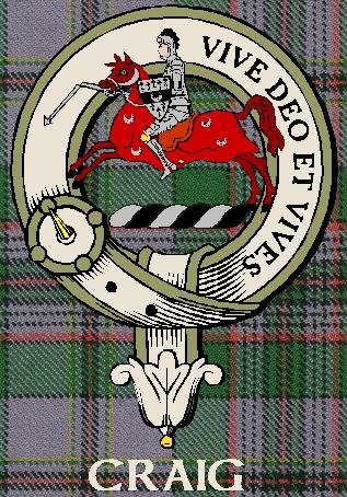 Craig-A–SCOTTISH-TARTAN-CLAN-BADGE
