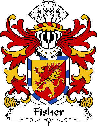 Fisher-(of-Carmarthenshire)–WELSH-COA