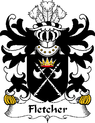 Fletcher-(of-Denbighshire)–WELSH-COA