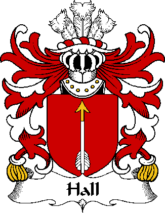 Hall-(of-Pembrokeshire)–WELSH-COA
